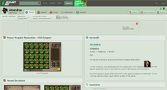Desktop Screenshot of aleandrus.deviantart.com