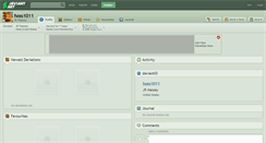 Desktop Screenshot of hoss1011.deviantart.com