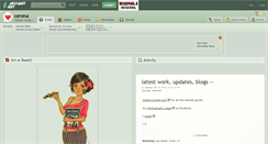 Desktop Screenshot of cerena.deviantart.com