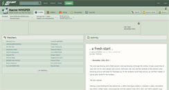 Desktop Screenshot of macne-whisper.deviantart.com