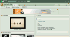 Desktop Screenshot of just-sepia-club.deviantart.com