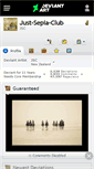 Mobile Screenshot of just-sepia-club.deviantart.com