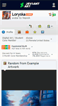 Mobile Screenshot of loryska.deviantart.com