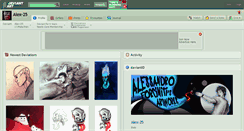 Desktop Screenshot of alex-25.deviantart.com