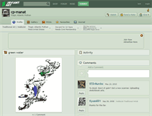 Tablet Screenshot of cp-manat.deviantart.com