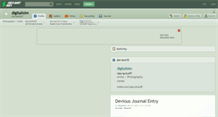 Desktop Screenshot of digitalisim.deviantart.com