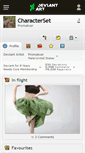 Mobile Screenshot of characterset.deviantart.com