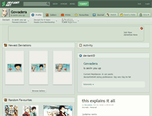 Tablet Screenshot of gowadera.deviantart.com