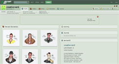 Desktop Screenshot of creative-nerd.deviantart.com