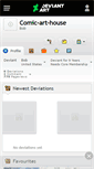 Mobile Screenshot of comic-art-house.deviantart.com