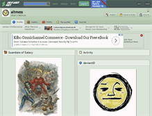 Tablet Screenshot of altmess.deviantart.com