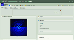 Desktop Screenshot of fargat.deviantart.com