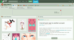 Desktop Screenshot of amu-chan13.deviantart.com