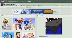 Desktop Screenshot of darknessthebat123.deviantart.com