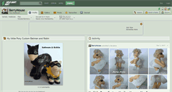 Desktop Screenshot of berrymouse.deviantart.com