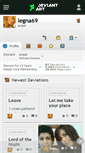 Mobile Screenshot of legna69.deviantart.com