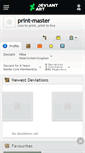 Mobile Screenshot of print-master.deviantart.com