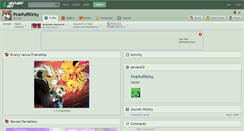 Desktop Screenshot of pinkpuffkirby.deviantart.com