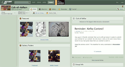 Desktop Screenshot of cult--of--kefka.deviantart.com