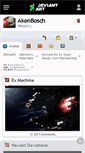 Mobile Screenshot of akenbosch.deviantart.com