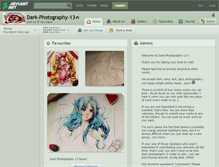 Tablet Screenshot of dark-photography-13.deviantart.com
