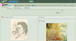 Desktop Screenshot of ambm.deviantart.com