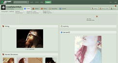 Desktop Screenshot of crestfallenwitch.deviantart.com