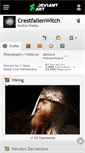 Mobile Screenshot of crestfallenwitch.deviantart.com