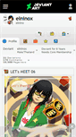 Mobile Screenshot of elninox.deviantart.com