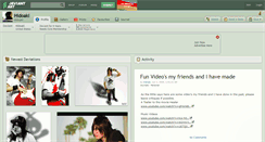 Desktop Screenshot of hidoaki.deviantart.com