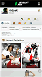 Mobile Screenshot of hidoaki.deviantart.com