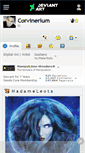 Mobile Screenshot of corvinerium.deviantart.com