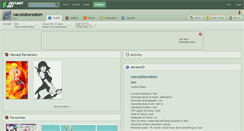 Desktop Screenshot of narutoboredom.deviantart.com