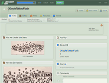 Tablet Screenshot of odoyletattooflash.deviantart.com