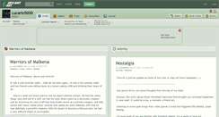 Desktop Screenshot of lucario5000.deviantart.com