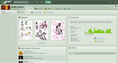 Desktop Screenshot of facilier-fans.deviantart.com