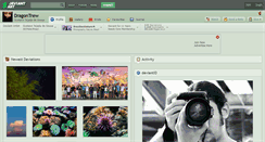 Desktop Screenshot of dragontrew.deviantart.com