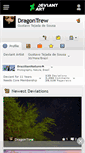 Mobile Screenshot of dragontrew.deviantart.com