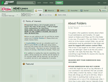 Tablet Screenshot of meme-love.deviantart.com