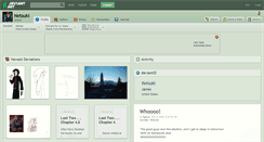 Desktop Screenshot of netsuki.deviantart.com