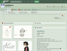 Tablet Screenshot of metaltheory.deviantart.com