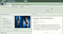 Desktop Screenshot of nakun.deviantart.com
