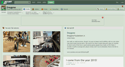 Desktop Screenshot of draygone.deviantart.com