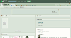 Desktop Screenshot of kisshu-me.deviantart.com