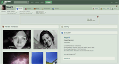 Desktop Screenshot of nayaril.deviantart.com