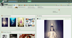 Desktop Screenshot of fluegel.deviantart.com