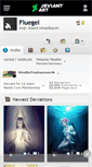 Mobile Screenshot of fluegel.deviantart.com