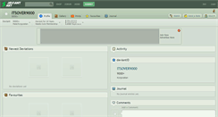 Desktop Screenshot of itsover9000.deviantart.com