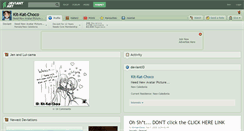 Desktop Screenshot of kit-kat-choco.deviantart.com