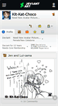 Mobile Screenshot of kit-kat-choco.deviantart.com